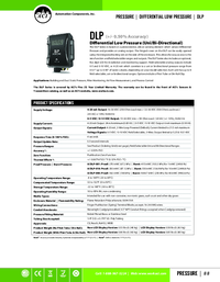 Thumbnail of document Data Sheet - A/DLP-D10-W-B-D-A-0-C-0P-S Industrial Press. Transmitter